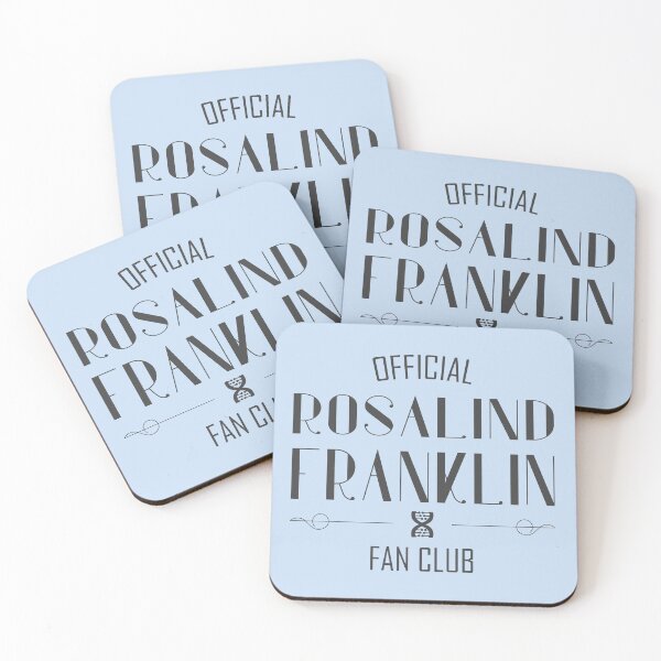 Item preview, Women of Science: Rosalind Franklin Fan Club (dark text) designed and sold by Ofeefee.