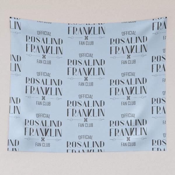 Item preview, Women of Science: Rosalind Franklin Fan Club (dark text) designed and sold by Ofeefee.