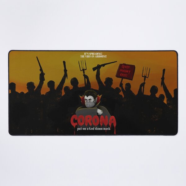 Item preview, 80's HORROR POSTER CORONA VIRUS designed and sold by NVINY.