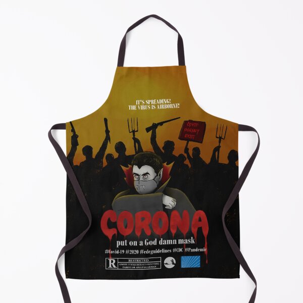 Item preview, 80's HORROR POSTER CORONA VIRUS designed and sold by NVINY.