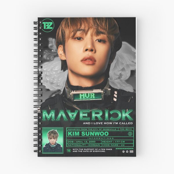 Item preview, Sunwoo | Maverick ! [The Boyz]  designed and sold by theboredmochi.