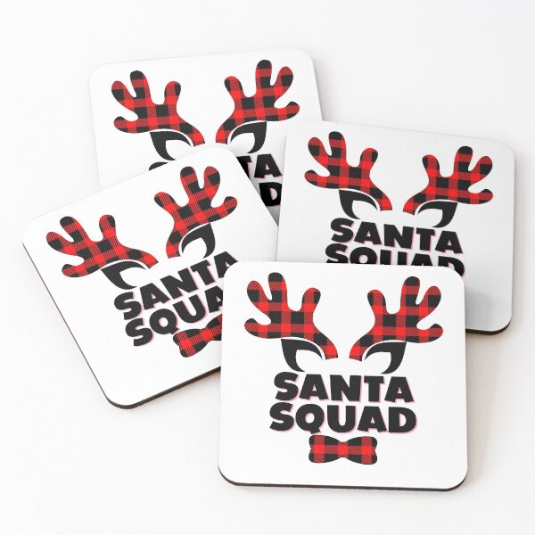 Item preview, Santa Squad Plaid Reindeer designed and sold by For Little Monkeys.