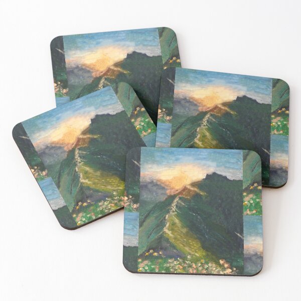 Item preview, Mountain Flower Sunrise designed and sold by LitArtByGina.