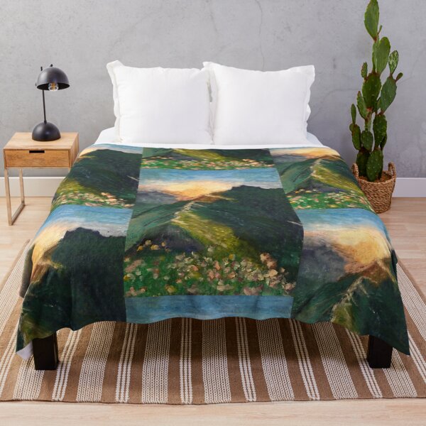 Item preview, Mountain Flower Sunrise designed and sold by LitArtByGina.