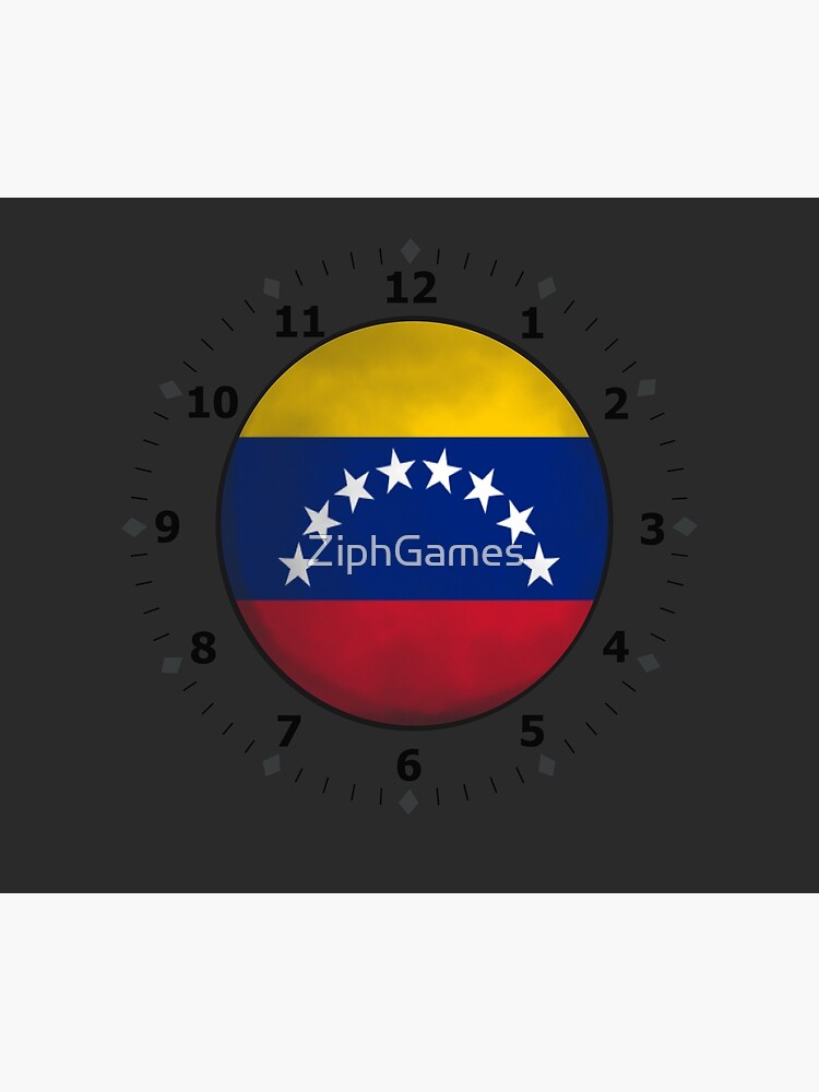 "venezuela clock" Poster for Sale by ZiphGames Redbubble