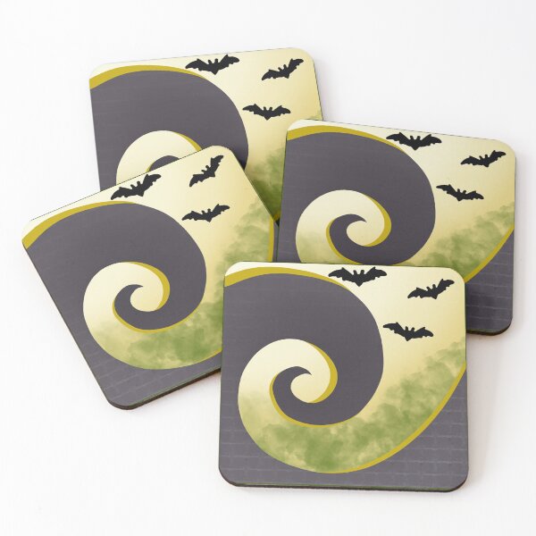 Mid-Century Nightmare Coasters (Set of 4)