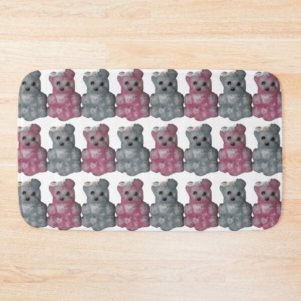 Item preview, Pink and Gray Teddy Bear Collage designed and sold by JariHawk.