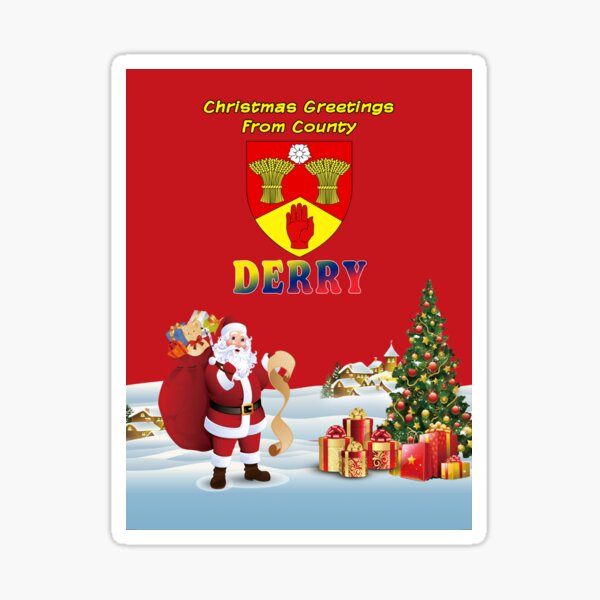 Item preview, COUNTY DERRY designed and sold by CathalDevlin.