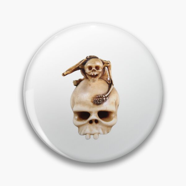 Item preview, Skeleton Astride a Skull by Rantei designed and sold by McSeller.