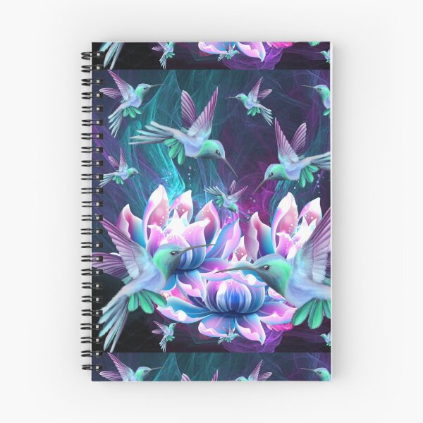 Item preview, Lotus Flowers And Hummingbirds In Flight CBDOilPrincess  designed and sold by CBDOilPrincess.