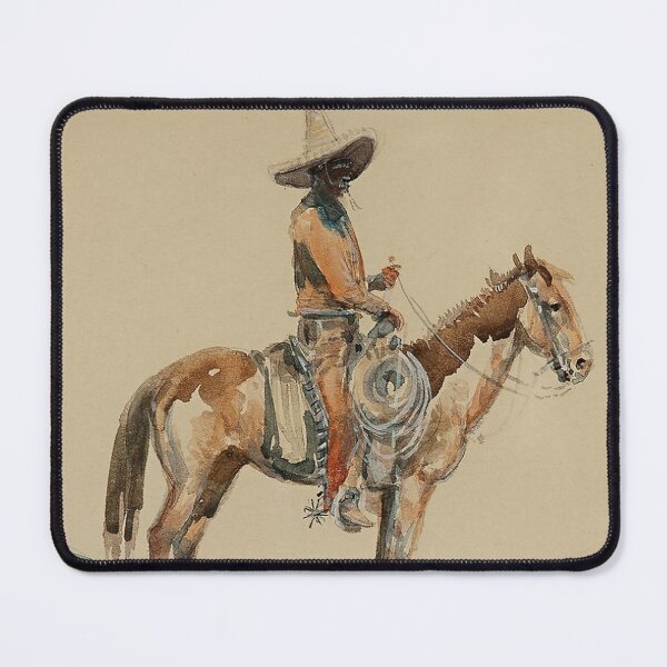 Item preview, “Vaquero” Western Art by Edward Borein designed and sold by PatricianneK.