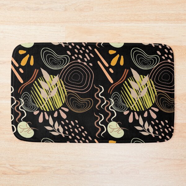 Item preview, background   autumn leaves, organic shapes designed and sold by bohemedesign.
