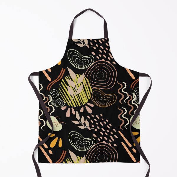 Item preview, background autumn leaves, organic shapes designed and sold by bohemedesign.