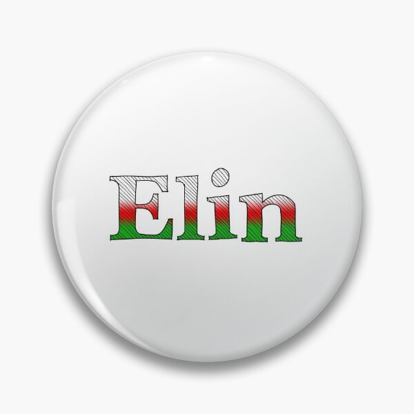 Item preview, Welsh girl's name - Elin designed and sold by WelshStuff.