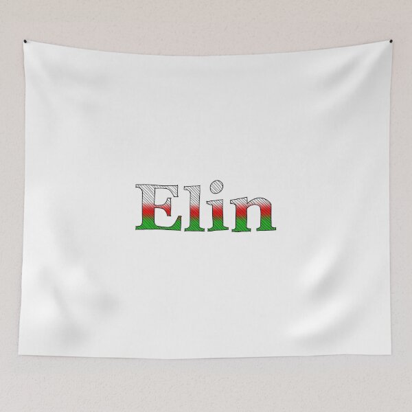 Item preview, Welsh girl's name - Elin designed and sold by WelshStuff.