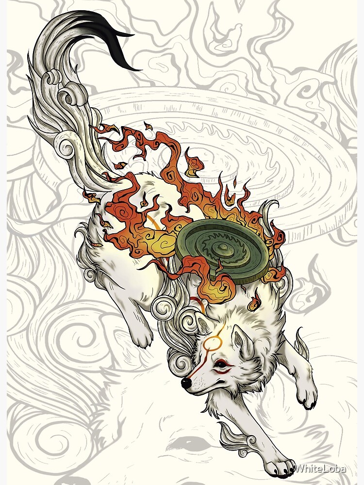 Okami Art  Okami, Amaterasu, Artwork