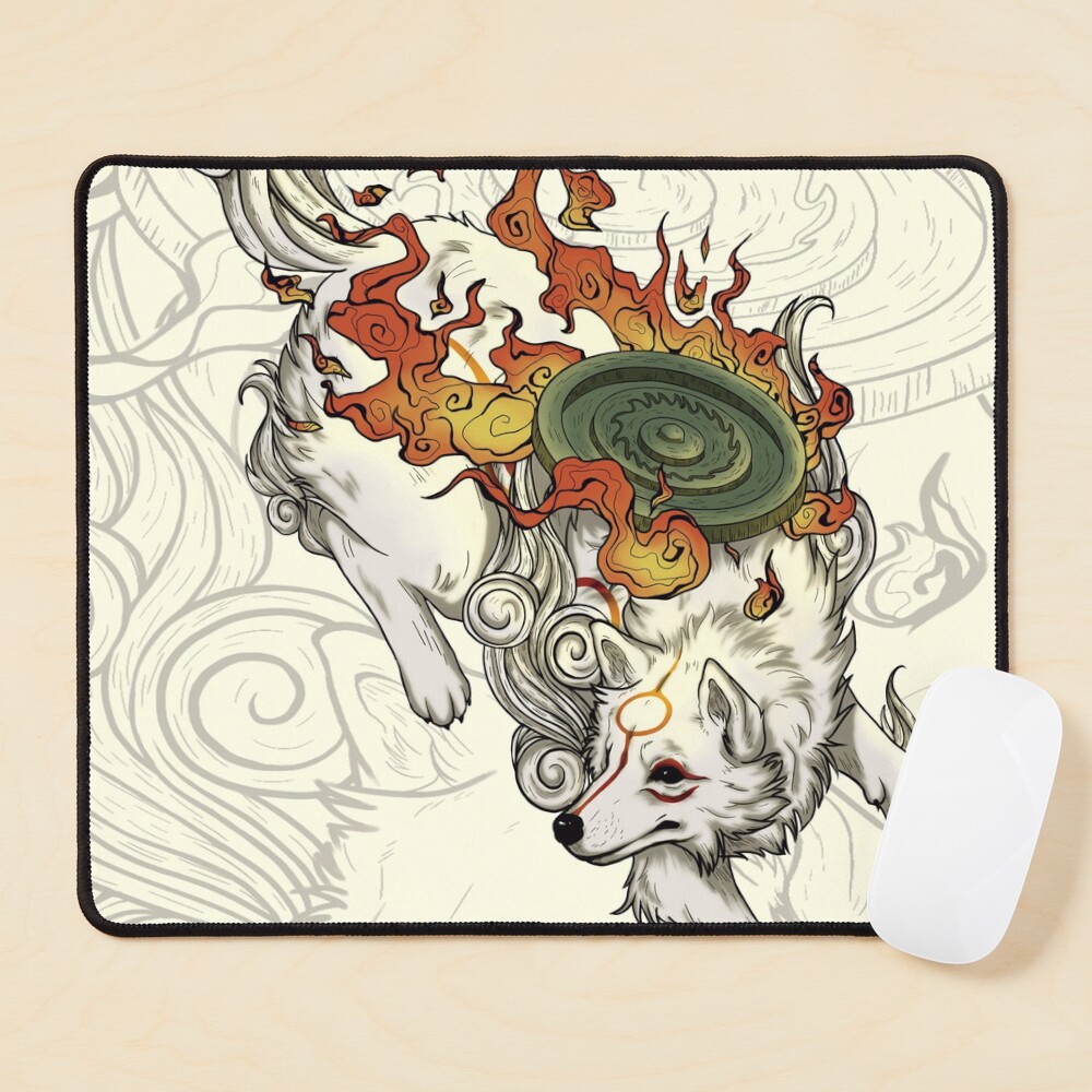 Okami Amaterasu Metal Print for Sale by WhiteLoba