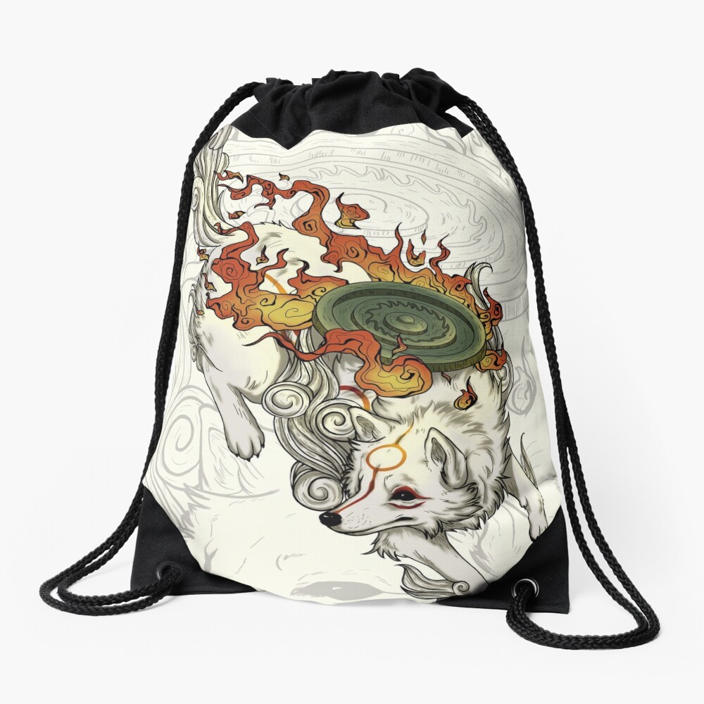 Okami: un morbido cuscino gigante con Amaterasu da abbracciare