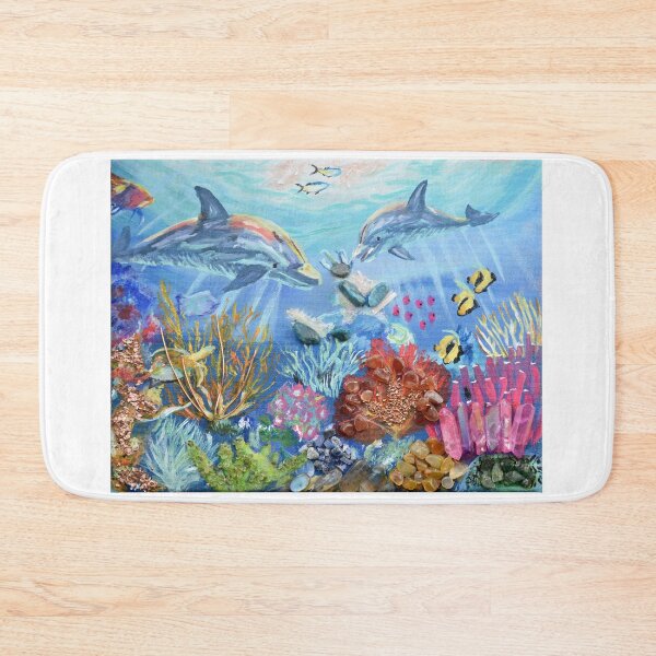 Item preview, Dolphins by the Reef designed and sold by Haley Mueller.
