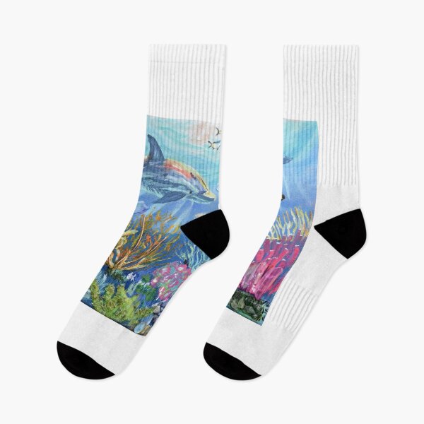 Item preview, Dolphins by the Reef designed and sold by Haley Mueller.
