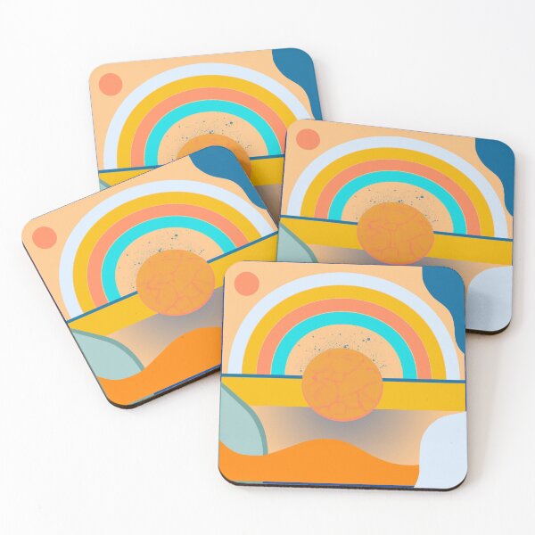 Item preview, Mid-Century Groovy Rainbow designed and sold by Good Golly Mix  Molly.