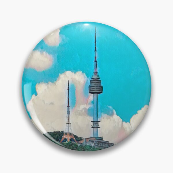 Item preview, Seoul Tower designed and sold by Sofia-Draws.