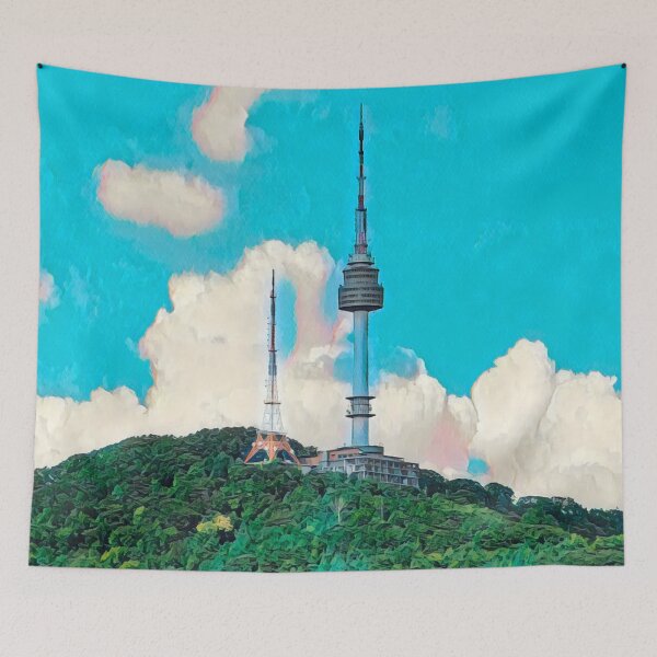 Artikelvorschau, Seoul Tower entworfen und verkauft von Sofia-Draws.
