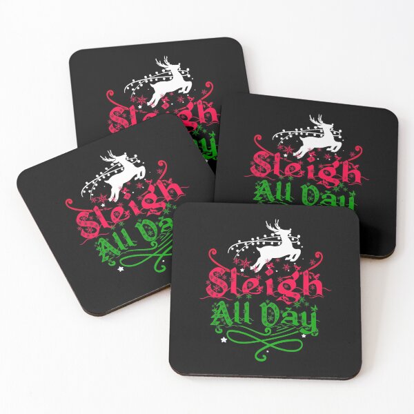 Item preview, Sleigh All Day, Slay All Day, Funny Christmas, Christmas for Women, Sleigh Hair Don't Care, Holiday designed and sold by Mixture-DESIGN.