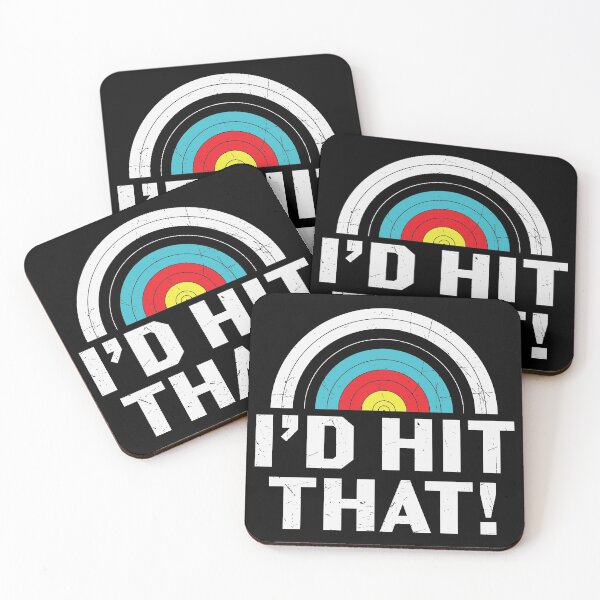 Item preview, I'd Hit That - Funny Archery designed and sold by SewnMemories.