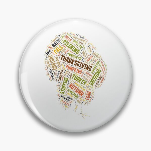 Item preview, Thanksgiving Turkey Typography designed and sold by DAFIN.