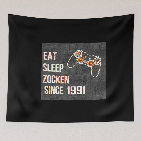 Item preview, Eat sleep zocken since :cute family gift idea for mom, dad & siblings designed and sold by OUAID.