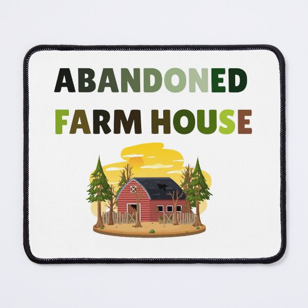 Item preview, ABANDONED FARM HOUSE  designed and sold by M Mariatique.