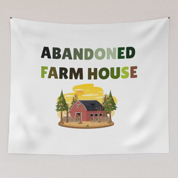 Item preview, ABANDONED FARM HOUSE  designed and sold by M Mariatique.