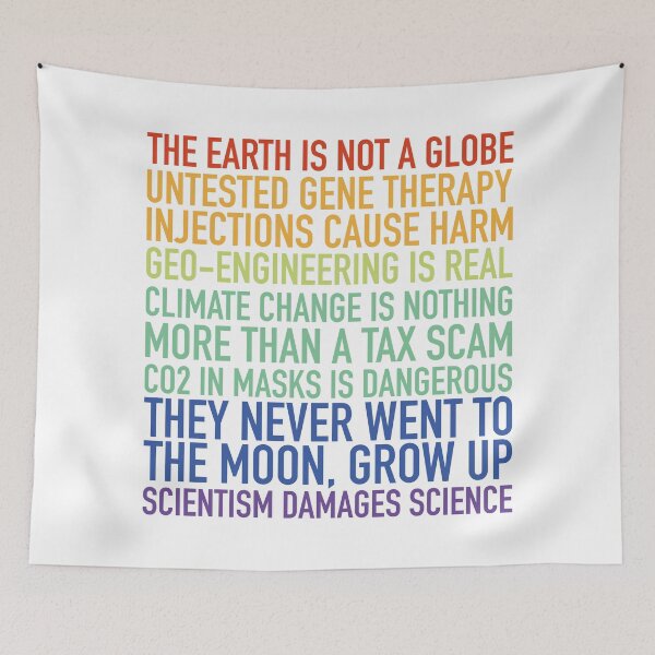 Item preview, SCIENTISM IS STOOPID designed and sold by axelle1410.