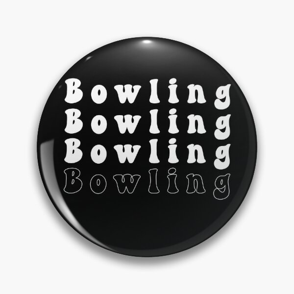 Item preview, Bowling Graphic Pins Alley designed and sold by Cedarrue.