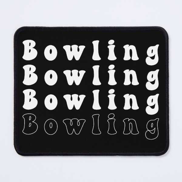 Item preview, Bowling Graphic Pins Alley designed and sold by Cedarrue.