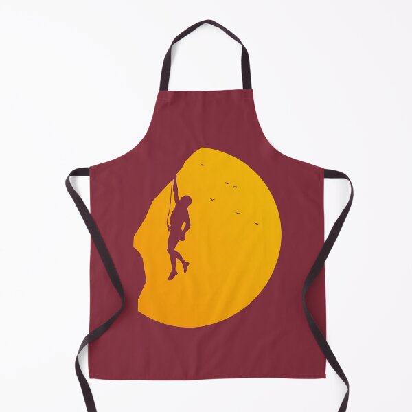Item preview, Sunset Silhouette Outdoor Rock Climbing Design designed and sold by Seth's Tees.