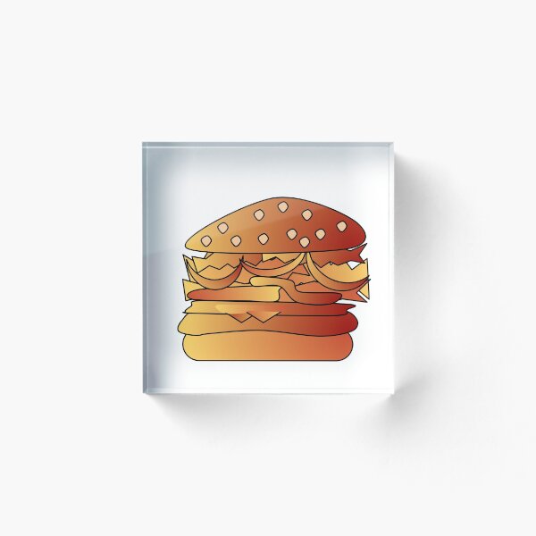 Item preview, hamburguesa dorada designed and sold by sstarwarss.