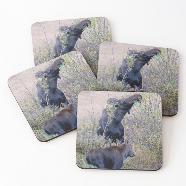 Item preview, Moose With Baby designed and sold by Betsy Seeton.