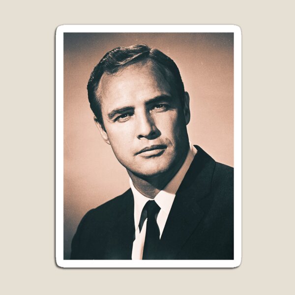 Vista previa del artículo con la obra «Marlon Brando - Vintage - D66», diseñado y vendido por DecoWords.