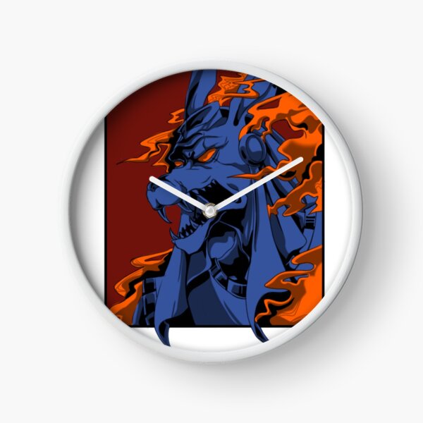 anubis king of dead (up size) Clock