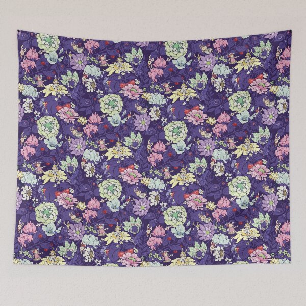 Item preview, The Garden Party - blueberry tea version designed and sold by Lidija Paradinovic Nagulov.