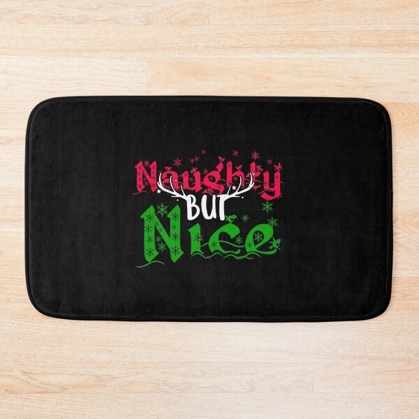 Item preview, Naughty but Nice Shirt, Funny Christmas Shirt, Christmas Shirt, Naughty List, Nice List designed and sold by Mixture-DESIGN.