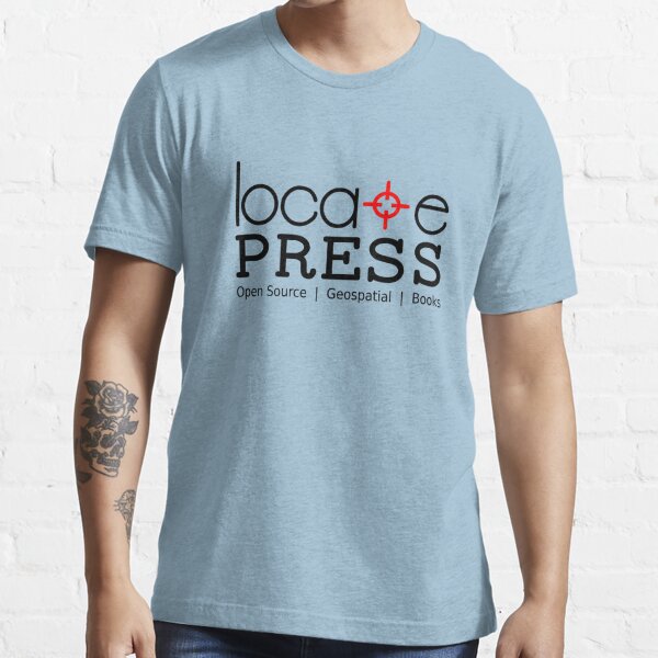 Locate Press Books Logo & Tagline Essential T-Shirt
