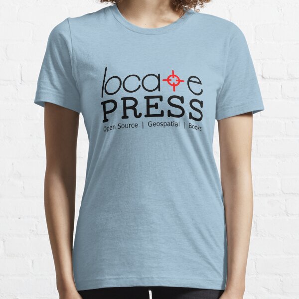 Locate Press Books Logo & Tagline Essential T-Shirt