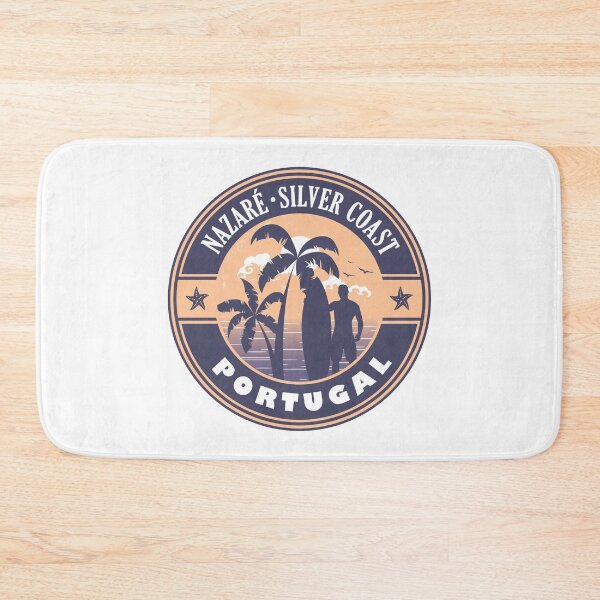 Item preview, Nazare Silver Coast Portugal Summer Surfing Design designed and sold by CynthiaGraphics.