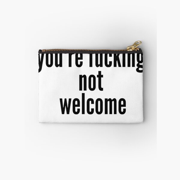 Item preview, not welcome designed and sold by cathatart.