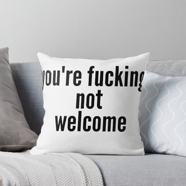 Item preview, not welcome designed and sold by cathatart.