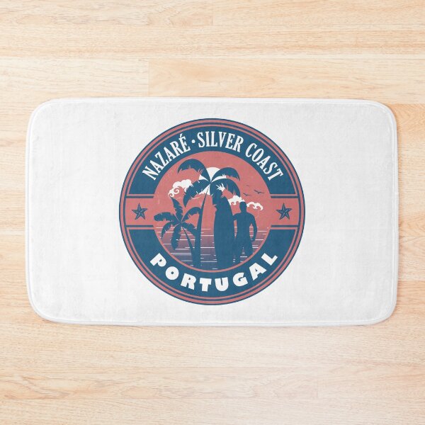 Item preview, Nazare Portugal Silver Coast Summer Surfing Design designed and sold by CynthiaGraphics.