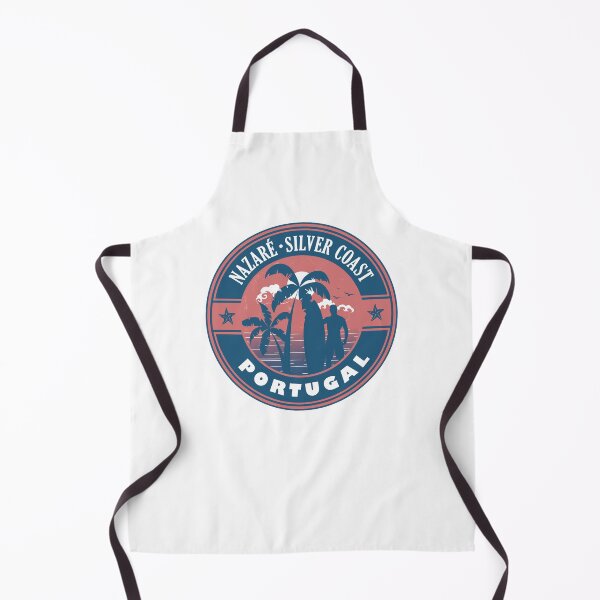 Artikelvorschau, Nazare Portugal Silberküste Sommer-Surf-Design entworfen und verkauft von CynthiaGraphics.